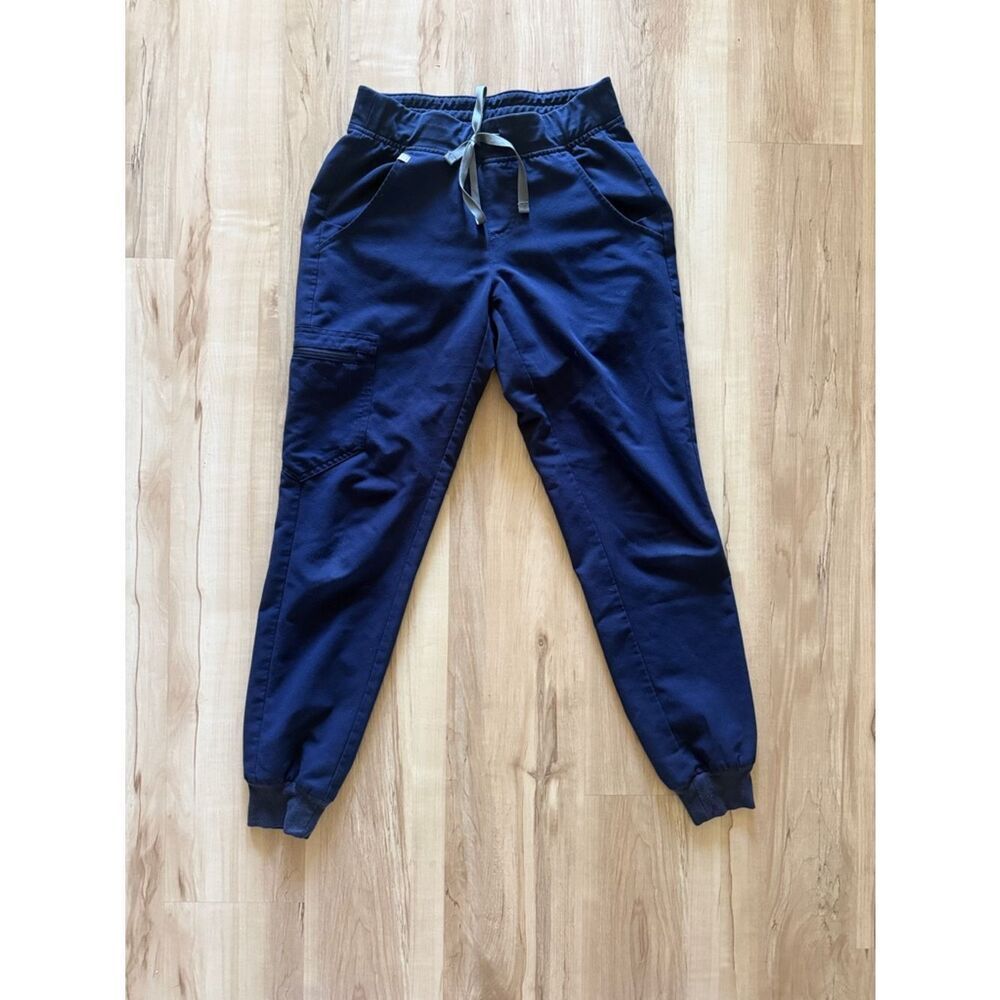 Figs Navy Blue Zamora Scrub pant Joggers